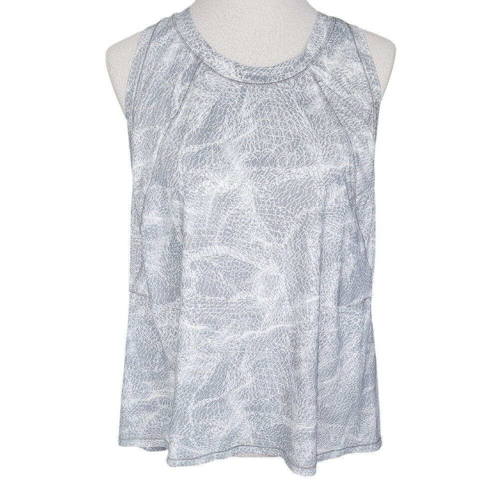 All In Motion Snakeskin Racerback Tank‎ Top Size XXL